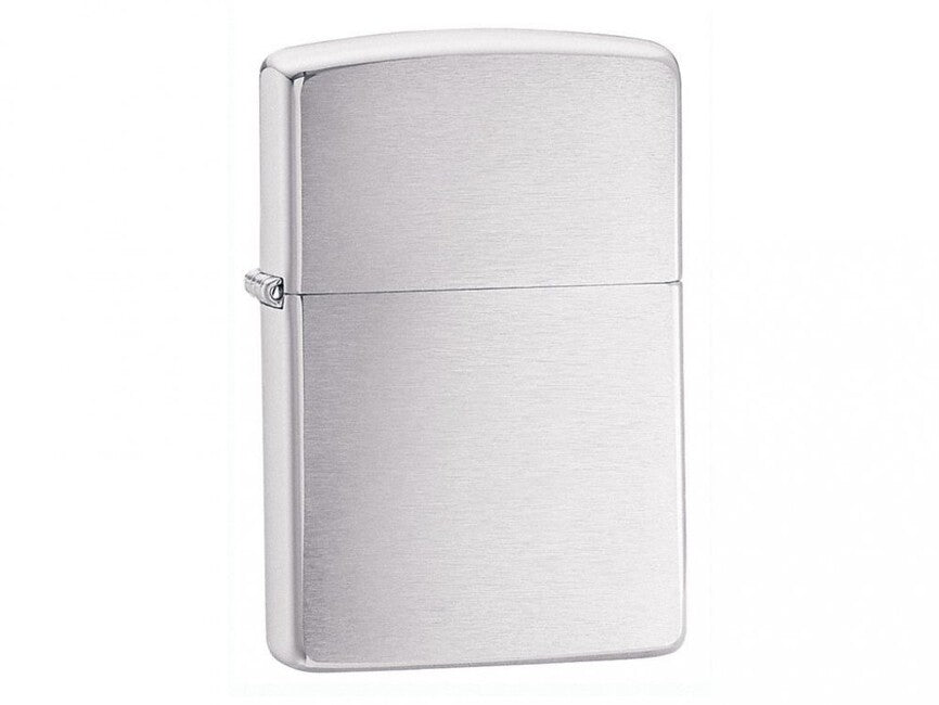 Zippo бензинова запалка, мат хром