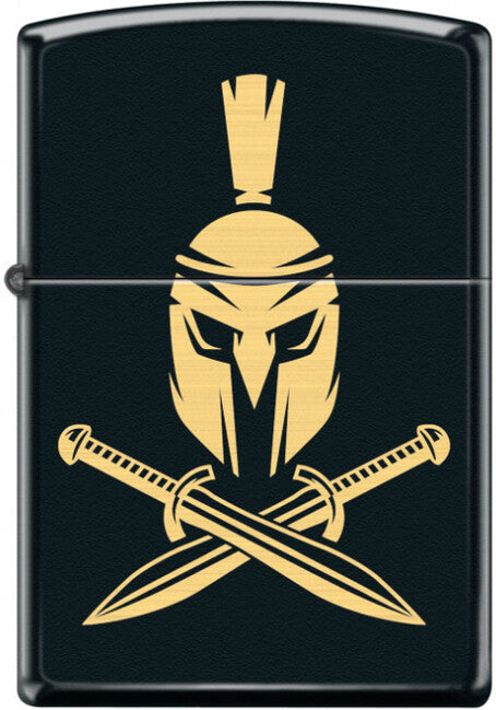 Zippo Helmet с Crossed Swords бензинов запалник, черен