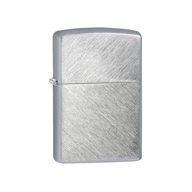 Zippo Herringbone Sweep™ бензинова запалка, сребърна