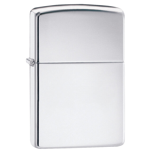 Zippo бензинова запалка, висок полиран хром