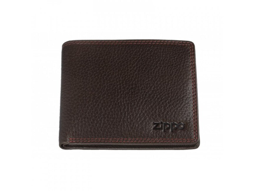 Zippo кожена портмоне, кафяво