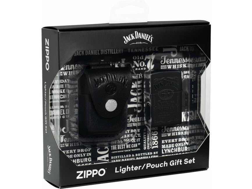 Zippo Jack Daniels комплект калъф + запалка
