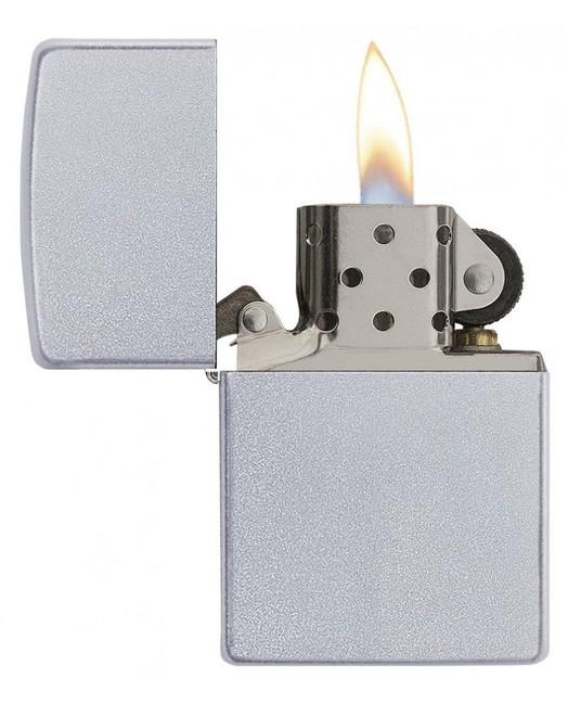 Zippo бензинов запалител Satin Chrome