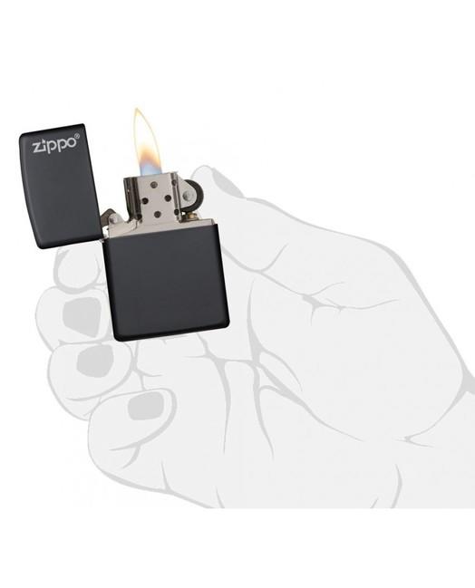 Запалка Zippo бензинова черна мат