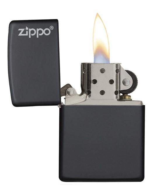 Запалка Zippo бензинова черна мат