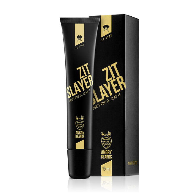 Angry Beards Zit Slayer Le Pimp гел срещу акне, 15 ml