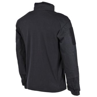 MFH Тактическа блуза с дълъг ръкав, черен