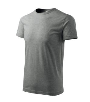 Malfini Basic мъжка тениска, тъмно сива