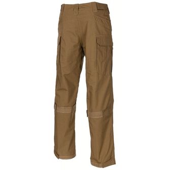 MFH Professional Mission Ny/Co Боен панталон с изрязан стоп, цвят койотски тен