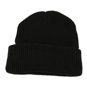 Mil-tec плетена шапка, черна
