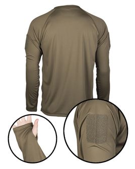 Mil-Tec  Тактическа бързосъхнеща риза с дълъг ръкав, маслина