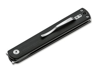 Böker Plus Nori, джобно ножче G10, 7,5 cm, черно
