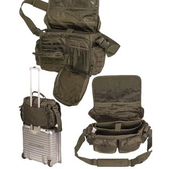 Mil-Tec Голяма тактическа чанта за през рамо Paracord Зелена