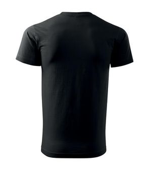 Malfini Heavy New Тениска с къс ръкав, черна, 200 г/м2