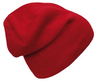 Мъжка мериносова шапка HUSKY Merhat 2, червена