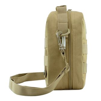 Dragowa Тактическа водоустойчива медицинска чанта за рамо 2L, черна