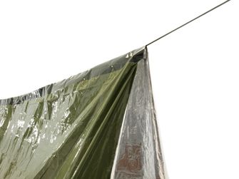 Origin Outdoors Палатка за оцеляване 3 в 1, 240x107x92 cm, зелена