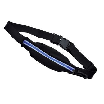Baladeo TRA065 Светлоотразителна лента за глава за бягане Черно-синя