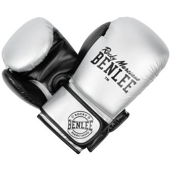 BENLEE Боксови ръкавици CARLOS, сребърни и черни