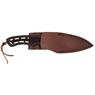 Нож Fox Outdoor Büffel II, с обвита дръжка, с калъф