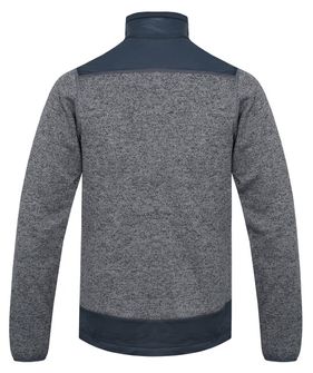 Мъжки поларен пуловер с цип HUSKY Alan M, сив/антрацит