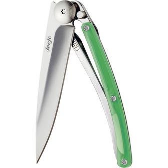 Нож за затваряне Deejo зелен