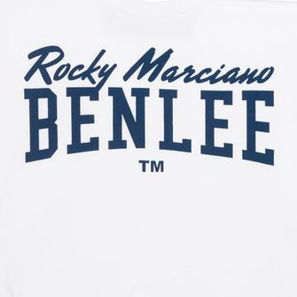 BENLEE Мъжка тениска с лого, бяла