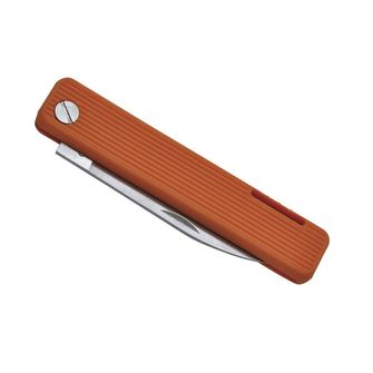 Baladeo ECO352 джобен нож Papagayo, острие 7,5 cm, стомана 420, дръжка TPE оранжева