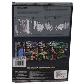 Комплект за сгъваем пистолет Paper Shooters, списание Extinction, 2 опаковки