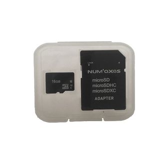 NUM&#039;AXES 16 GB Micro SDHC карта памет Class 10 с адаптер
