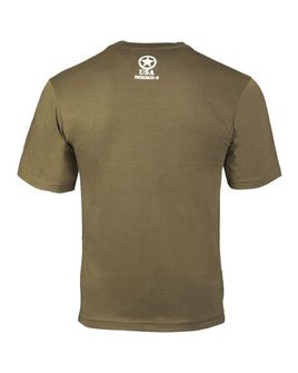 Mil-Tec  Тениска с къс ръкав USA ALLIED STAR olive