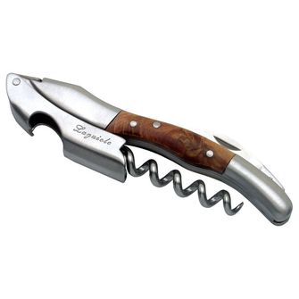 Професионален сервитьорски нож Laguiole DUB503 с дръжка от дърво от хвойна
