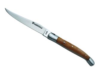 Laguiole DUB124 комплект от 6 ножа за пържоли с дръжка от дърво от хвойна