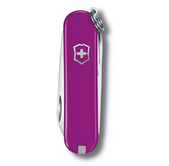 Многофункционален нож Victorinox Classic SD Colors Tasty Grape, тъмнолилав, 7 функции, блистер