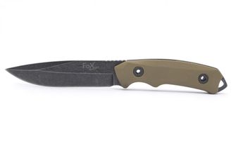 Нож за оцеляване на открито FOX Stonewashed Kojote II, 25,5 cm