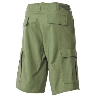 MFH Американски къси панталони BDU Rip stop, OD green