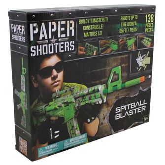 Комплект сгъваеми пистолети PAPER SHOOTERS Paper Shooters Green Spit