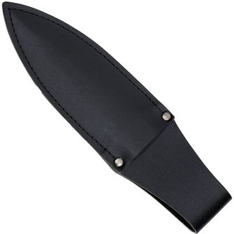MUELA нож с фиксирано острие Wurf mit Lederscheide