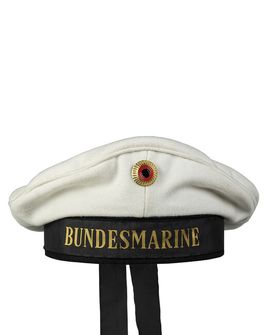 Mil-Tec  бяла моряшка шапка с отличителни знаци