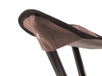 BasicNature Столче за пътуване със статив стомана кафяво
