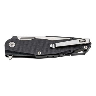 Едноръкохватков джобен нож Herbertz 9,7 см, текстуриран G10, черен