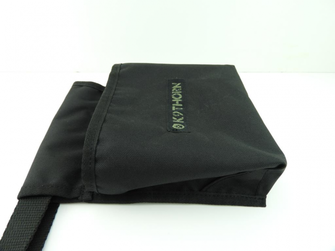 K9 Thorn Отворена торбичка за лакомства, с колан, черна
 