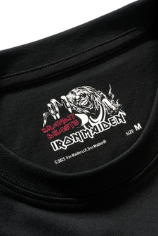 Brandit Iron Maiden Тениска Eddy Glow, черна