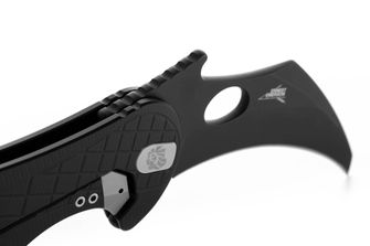 Нож тип KARAMBIT на Lionsteel, разработен в сътрудничество с Emerson Design. L.E. ONE 1 A BB Black/Chemical Black