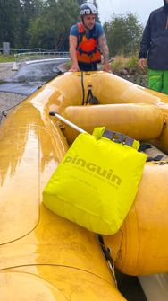 Водоустойчива чанта Pinguin Суха чанта 10 L, жълта