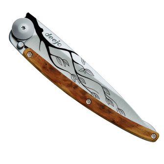 Титаниев нож за затваряне на дърво Deejo