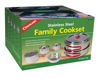 Комплект съдове за готвене от неръждаема стомана Coghlans Family