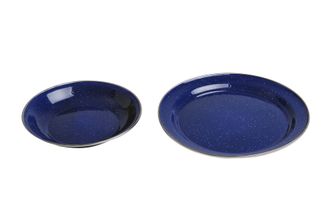 Origin Outdoors Емайлирана чиния синя с дълбочина 20 cm