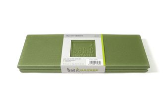 BasicNature Сгъваема възглавница за седалка зелена