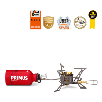 Готварска печка PRIMUS OmniLite Ti с бутилка за гориво и калъф